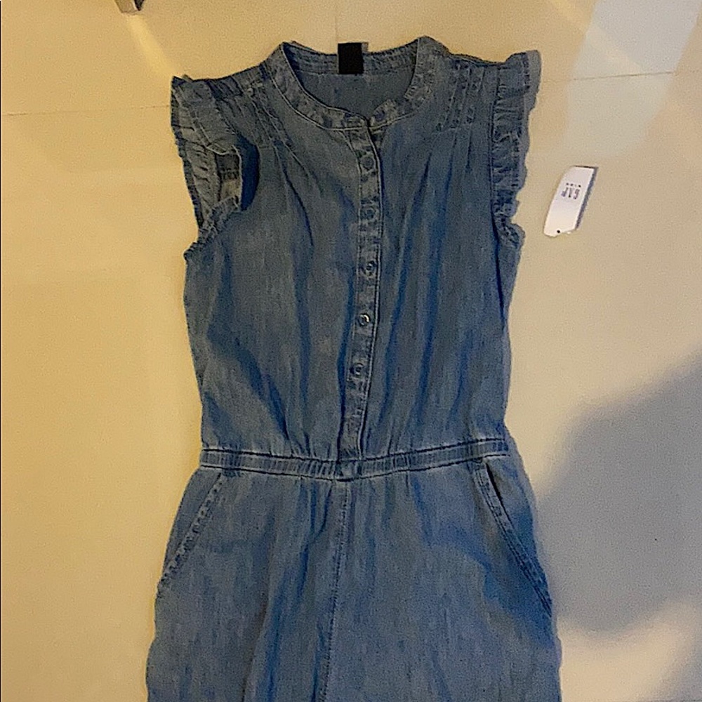 Gap Kids Denim Jumpsuit